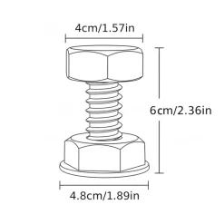 The Lounge Loft Wohndeko-Moderner Beistelltisch aus Holz – Stilvolle Akzentmöbel