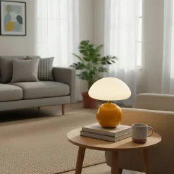 The Lounge Loft Beleuchtung|Wohndeko-Moderner Beistelltisch aus Holz – Stilvolle Akzentmöbel