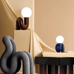 The Lounge Loft Beleuchtung|Wohndeko-Moderner Beistelltisch aus Holz – Stilvolle Akzentmöbel