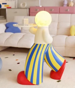 The Lounge Loft Wohndeko|Möbel-Moderner Beistelltisch aus Holz – Stilvolle Akzentmöbel