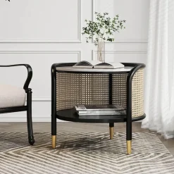 The Lounge Loft Möbel-Moderner Beistelltisch Ettore – Stilvolle Akzentmöbel