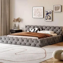 The Lounge Loft Möbel-Moderner Bettrahmen – Stilvolles Lucas-Bettdesign