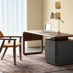 The Lounge Loft Möbel-Moderner Büroschreibtisch – Stilvoller Arbeitsplatz