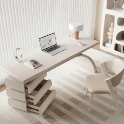 The Lounge Loft Möbel-Moderner Büroschreibtisch – Schreibtisch mit Stauraum