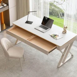 The Lounge Loft Möbel-Moderner Büroschreibtisch – Capucine Home Workstation