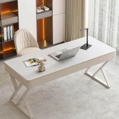 The Lounge Loft Möbel-Moderner Büroschreibtisch – Capucine Home Workstation