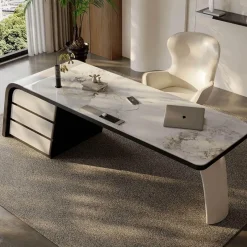 The Lounge Loft Möbel-Moderner Büroschreibtisch – Stilvoller Arbeitsplatz mit Stauraum