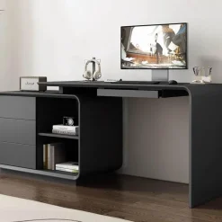The Lounge Loft Möbel-Moderner Bürotisch – Stilvoller Schreibtisch für das Home Office