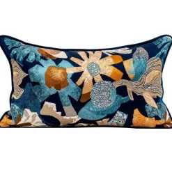 Pillow Haven Bettzeug-Moderner dekorativer Kissenbezug – 45 cm großes Wohn-Akzentkissen