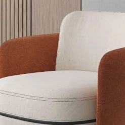 Cozy Living Möbel-Moderner Drehstuhl - Bequemer Beistellstuhl