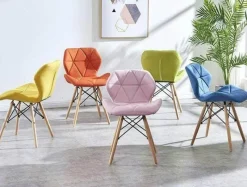 Comfort u0026 Style Möbel|Wohndeko-Moderner, einfacher, farbenfroher Heimstuhl