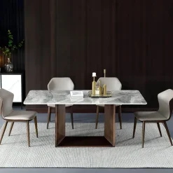 The Lounge Loft Möbel-Moderner eleganter Esstisch – Stilvolle Möbel für Esszimmer