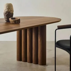 The Lounge Loft Möbel-Moderner Esstisch aus Holz – Elegante Esszimmermöbel