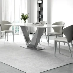 The Lounge Loft Möbel-Moderner Esstisch aus Holz – Stilvolle Norbert-Esszimmermöbel