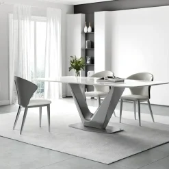 The Lounge Loft Möbel-Moderner Esstisch aus Holz – Stilvolle Norbert-Esszimmermöbel