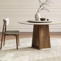 The Lounge Loft Möbel-Moderner Esstisch aus Schiefer – Stilvolle Esszimmermöbel