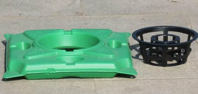 Nomad Gear Camping Im Freien|Outdoor & Garten-Moderner Hängepflanzer - Schwimmender Insel-Blumentopf