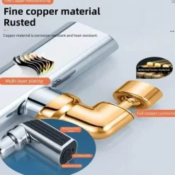 Tranquil Waters Badezimmer|Küche & Esszimmer-Moderner matter Küchenhahn – Multifunktionales Wasserfall-Design