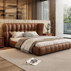 The Lounge Loft Möbel-Moderner schicker Bettrahmen – Stilvolle Schlafzimmermöbel