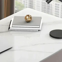 The Lounge Loft Möbel-Moderner Schieferschreibtisch – Stilvolle Büromöbel