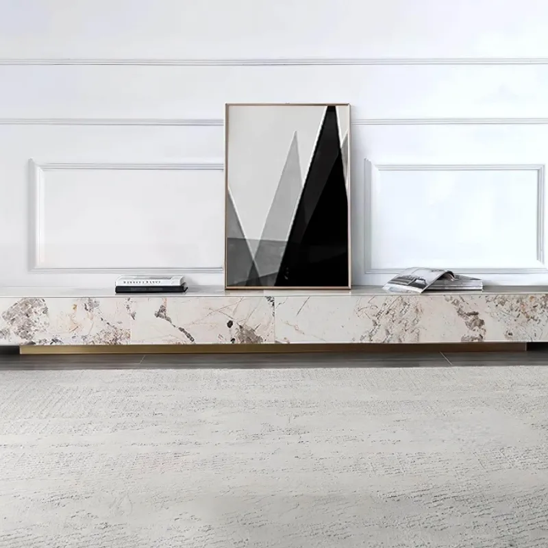 The Lounge Loft Möbel-Moderner TV-Schrank – Brunella Slate Entertainment Unit für zeitgenössische Wohnzimmer