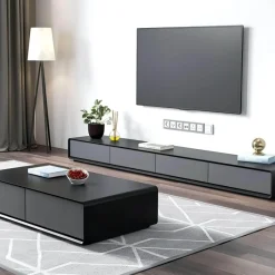 Cozy Living Möbel-Moderner TV-Schrank – Michelle Entertainment Center mit Stauraum