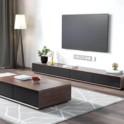 Cozy Living Möbel-Moderner TV-Schrank – Michelle Entertainment Center mit Stauraum