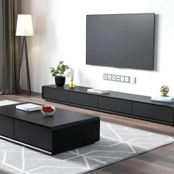 Cozy Living Möbel-Moderner TV-Schrank – Michelle Entertainment Center mit Stauraum