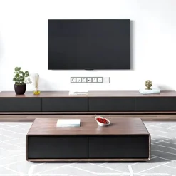 Cozy Living Möbel-Moderner TV-Schrank – Michelle Entertainment Center mit Stauraum