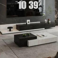 The Lounge Loft Möbel-Moderner TV-Schrank – Stilvolle Aufbewahrungseinheit für das Wohnzimmer