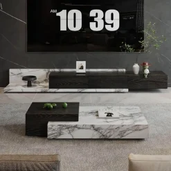 The Lounge Loft Möbel-Moderner TV-Schrank – Stilvolle Aufbewahrungseinheit für das Wohnzimmer