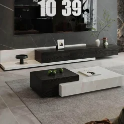 The Lounge Loft Möbel-Moderner TV-Schrank – Stilvolle Aufbewahrungseinheit für das Wohnzimmer