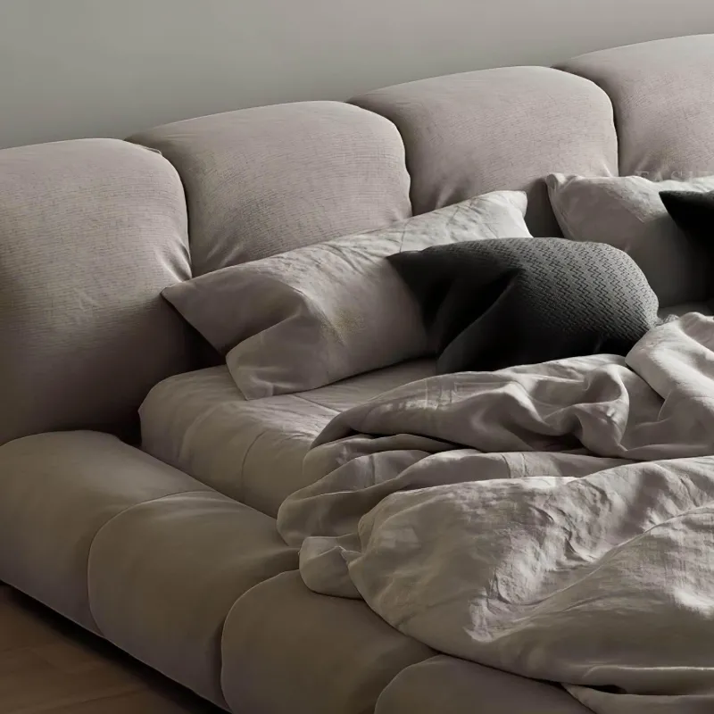 The Lounge Loft Möbel-Modernes Abel-Bett – Stilvolle Schlafzimmermöbel