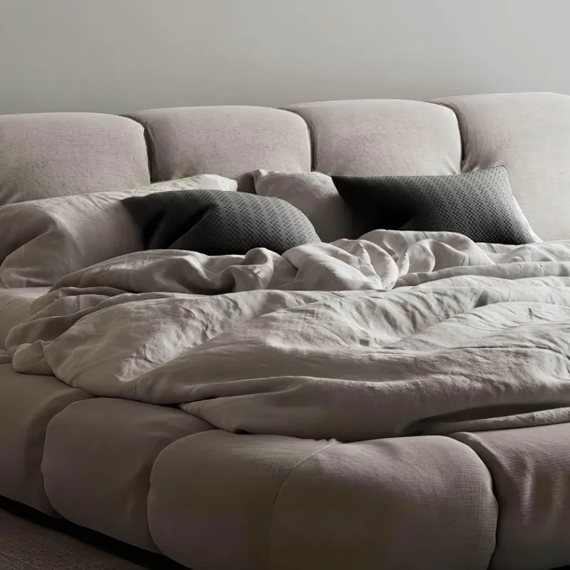 The Lounge Loft Möbel-Modernes Abel-Bett – Stilvolle Schlafzimmermöbel