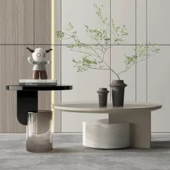 The Coffee Table Co. Möbel-Modernes Couchtisch-Set für stilvolle Wohnzimmer – Zeitgenössische Wohnmöbel