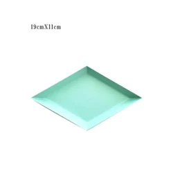 The Decor Haven Küche & Esszimmer-Modernes geometrisches Serviertablett - Nordisches Dekotablett