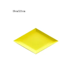 The Decor Haven Küche & Esszimmer-Modernes geometrisches Serviertablett - Nordisches Dekotablett