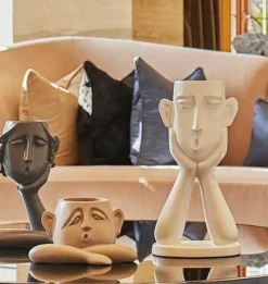 Timeless Vessels Wohndeko-Modernes minimalistisches Blumenvasen-Set – 3-teiliges Dekor