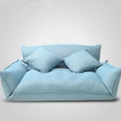 Comfort u0026 Style Möbel-Modernes Schlafsofa ohne Beine mit 2 Kissen