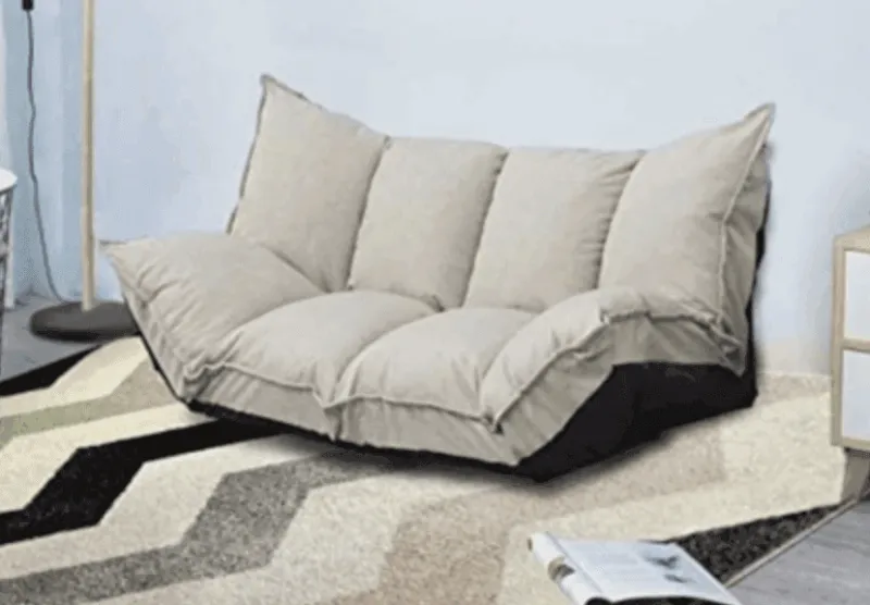 Comfort u0026 Style Möbel-Modernes Schlafsofa ohne Beine mit 2 Kissen