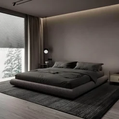 The Lounge Loft Möbel-Modernes Simon-Bett – Stilvolles Schlafzimmermöbel-Set