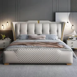 The Lounge Loft Möbel-Modernes Valentin-Bett – Stilvolle Schlafzimmermöbel