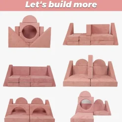 Comfort u0026 Style Möbel-Modulare Magnetcouch - 12-teiliges DIY-Möbelset