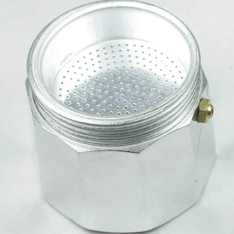 Tom Küche & Esszimmer-Moka Pot Espressomaschine - Aluminium-Perkolator, 50–600 ml Fassungsvermögen, langlebiges Design