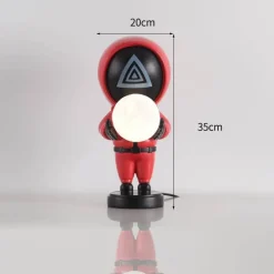 Bright Accents Beleuchtung-Mond-Schreibtischlampe – Kreatives Nachtlicht für die Inneneinrichtung