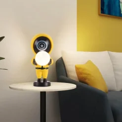 Bright Accents Beleuchtung-Mond-Schreibtischlampe – Kreatives Nachtlicht für die Inneneinrichtung