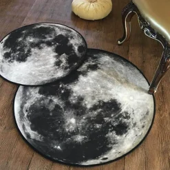 Floor u0026 Flair Boden & Teppiche-Mond-Teppich – Dekorativer Akzent-Teppich für die Inneneinrichtung