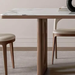 The Lounge Loft Möbel-Monica Slate Esstisch - Moderne, elegante Esszimmermöbel