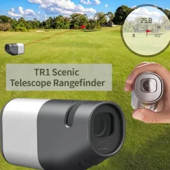 The Outdoor Vault Heimwerkzeuge|Outdoor & Garten-Monokulares Teleskop mit Laser-Entfernungsmesser - Pro Vision Optics