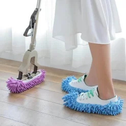 Tranquil Waters Badezimmer-Mop-Hausschuhe – Bequeme Putzschuhe für müheloses Putzen